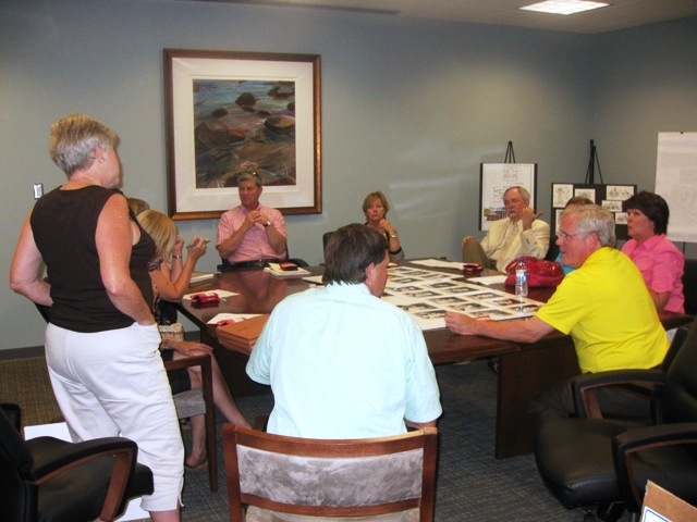 Last Reunion Meeting 6/8/2010 (L-R)Kathy, Danny, Sharon, Gary, Brenda, Philip & Bob Whiddon.