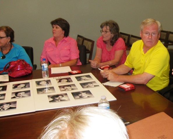 Last Reunion Meeting 6/8/2010 (L-R)Linda, Brenda, Joan & Philip